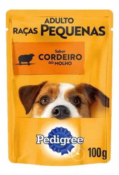 Imagem de Ração Úmida Cão Raça Pequena  Sachê 18x100g Pedigree