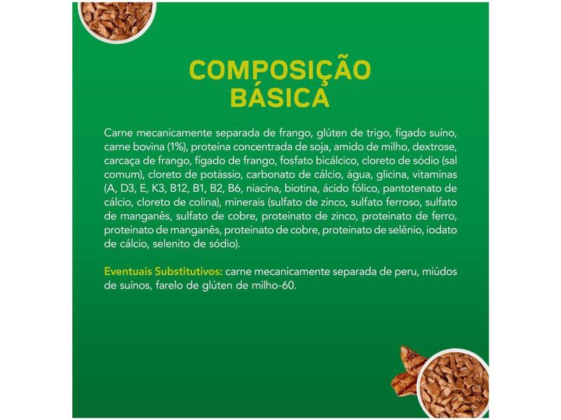 Ração Úmida para Cachorro Adulto Sachê Dog Chow - ExtraLife Carne 100g Imagem de Ração Úmida para Cachorro Adulto Sachê Dog Chow - ExtraLife Carne 100g