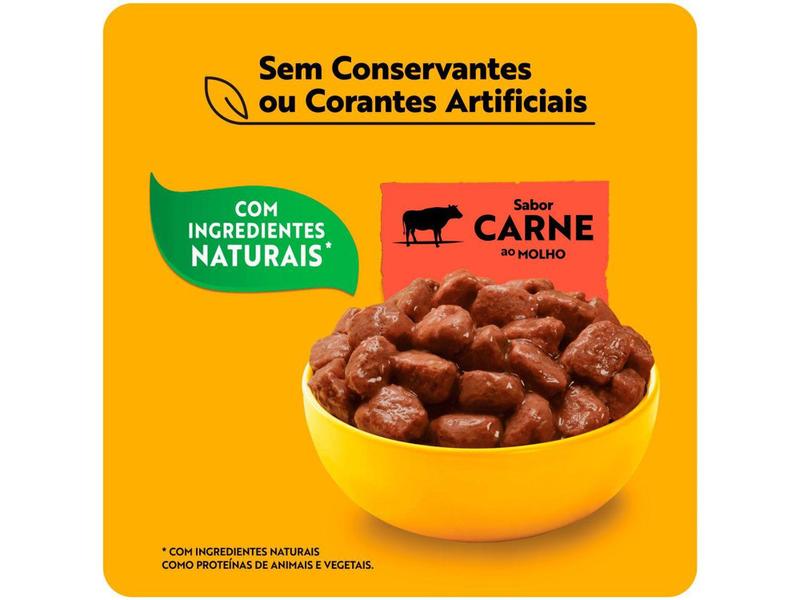 Imagem de Ração Úmida para Cachorro Adulto Sachê - Pedigree Carne ao Molho 100g