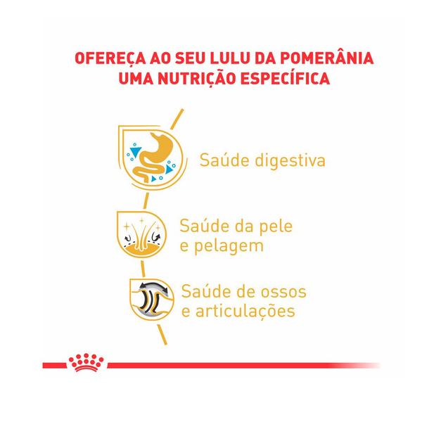 Ração Úmida Royal Canin Pomeranian para Cães Adultos 85g Imagem de Ração Úmida Royal Canin Pomeranian para Cães Adultos 85g