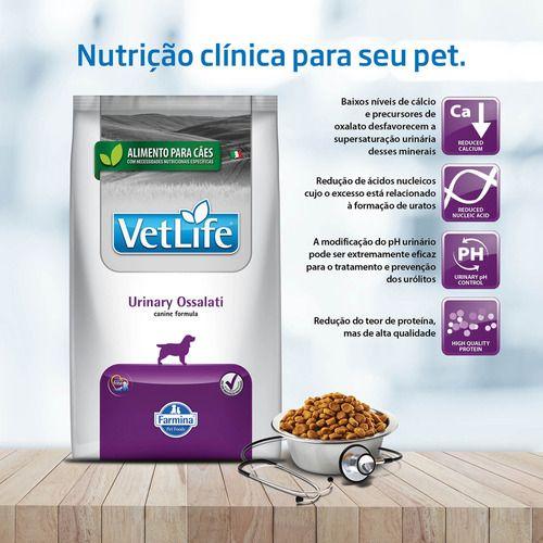 Imagem de Ração Vet Life Cães Ossalati Urinariy - 10,1kg