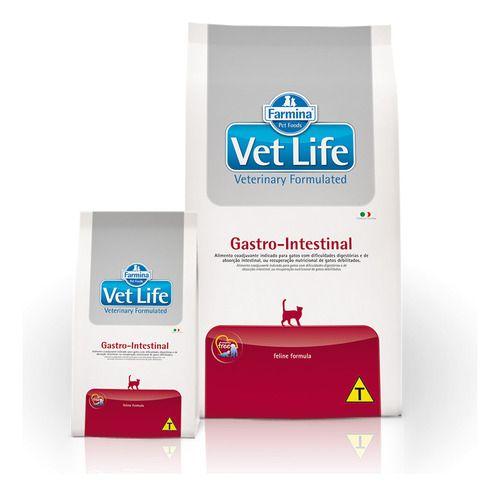 Imagem de Ração Vet Life Natural Feline Gastro Intestinal 2kg