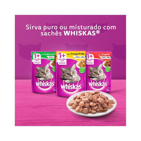 Imagem de Ração Whiskas para Gatos Adultos Sabor Carne - 2,7kg