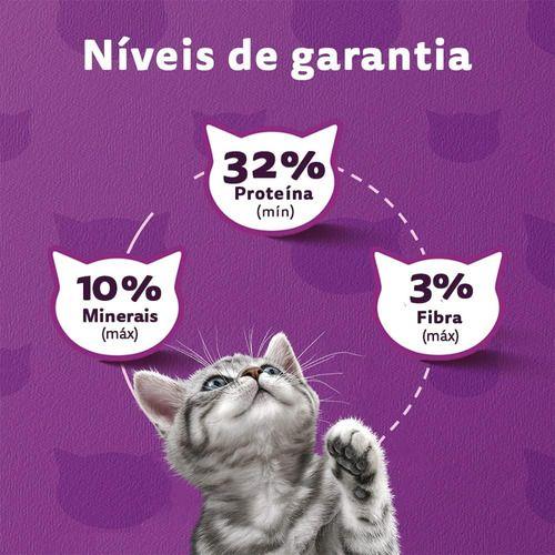 Imagem de Ração Whiskas Para Gatos Filhotes Sabor Carne E Leite 2.7kg