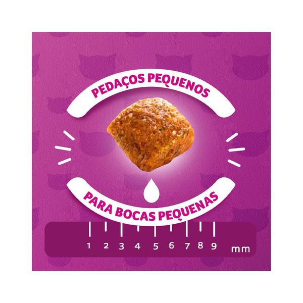 Imagem de Ração Whiskas para Gatos Filhotes Sabor Carne e Leite - 900g