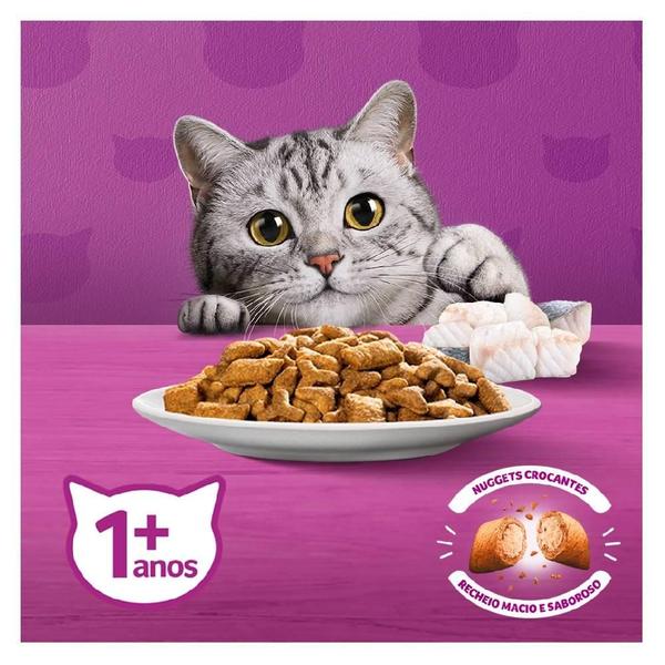 Ração Whiskas Peixe para Gatos Adultos - 10,1 Kg Imagem de Ração Whiskas Peixe para Gatos Adultos - 10,1 Kg