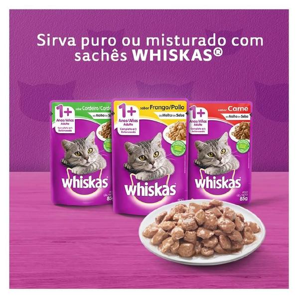 Ração Whiskas Peixe para Gatos Adultos - 10,1 Kg Imagem de Ração Whiskas Peixe para Gatos Adultos - 10,1 Kg
