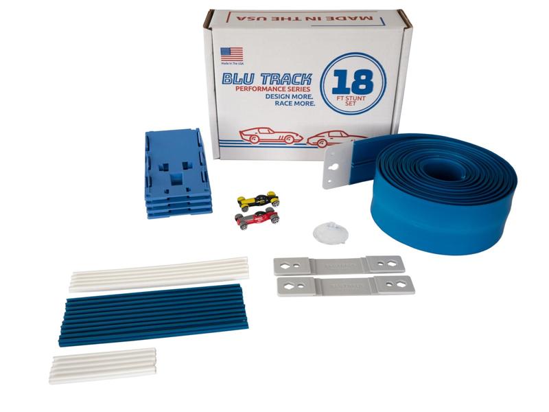 Imagem de Racetrack Blu Track PS de 18 pés com rampas, sistema de suspensão e âncora