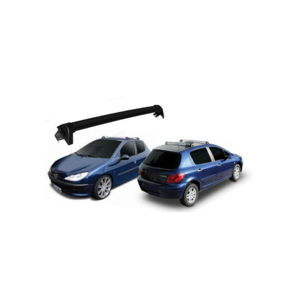 Rack alumínio Peugeot 206 2000 até 2010 4 Portas Preto (Porta) PG-809 Projecar Imagem de Rack alumínio Peugeot 206 2000 até 2010 4 Portas Preto (Porta) PG-809 Projecar