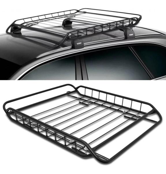Rack Bagageiro Maleiro Gradeado Teto Universal Off Road - Projecar Imagem de Rack Bagageiro Maleiro Gradeado Teto Universal Off Road
