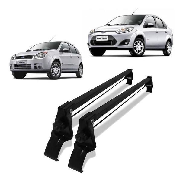 Rack Bagageiro Teto Ferro Fiesta Hatch E Sedan 2002 A 2014 - Vhip Imagem de Rack Bagageiro Teto Ferro Fiesta Hatch E Sedan 2002 A 2014