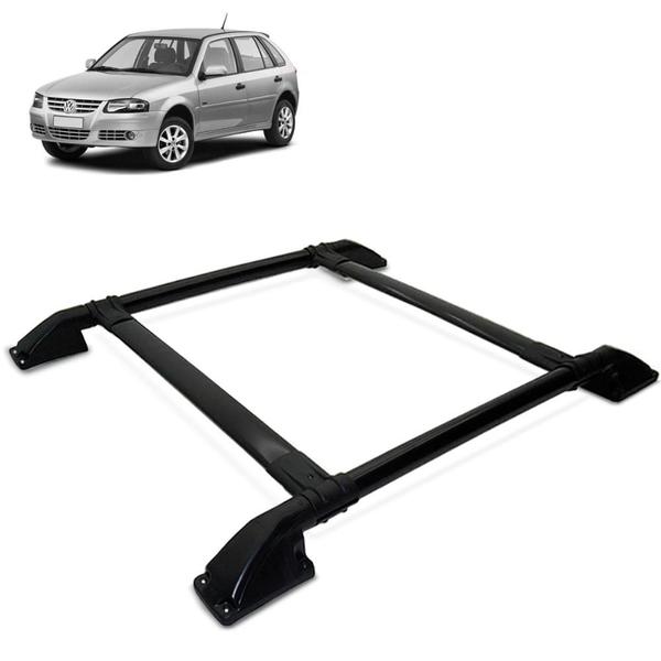 Rack Bagageiro Teto Gol G2 G3 G4 1998 a 2008 Tubolar Preto - Track Imagem de Rack Bagageiro Teto Gol G2 G3 G4 1998 a 2008 Tubolar Preto