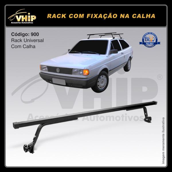 Imagem de Rack Bageiro De Teto Universal Para Carros Com Calha Teto