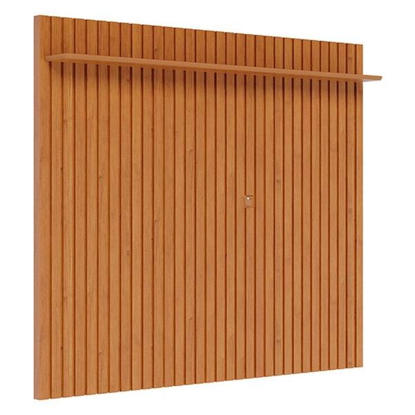 Rack Bancada Ambiente Classic 2 Gavetas com Painel para TV Suspenso Ripado Loft 1.8 Off White Nature - Imcal Imagem de Rack Bancada Ambiente Classic 2 Gavetas com Painel para TV Suspenso Ripado Loft 1.8 Off White Nature - Imcal