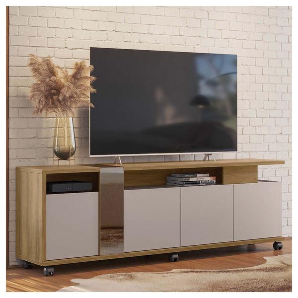 Rack Bancada Para Tv 70 Polegadas Columbus Marrom Caemmun Rack Bancada Para Tv 70 Polegadas Columbus Marrom Caemmun