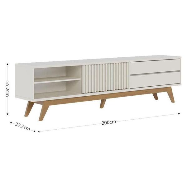 Imagem de Rack Bancada Veneza Off White Matte - Colibri