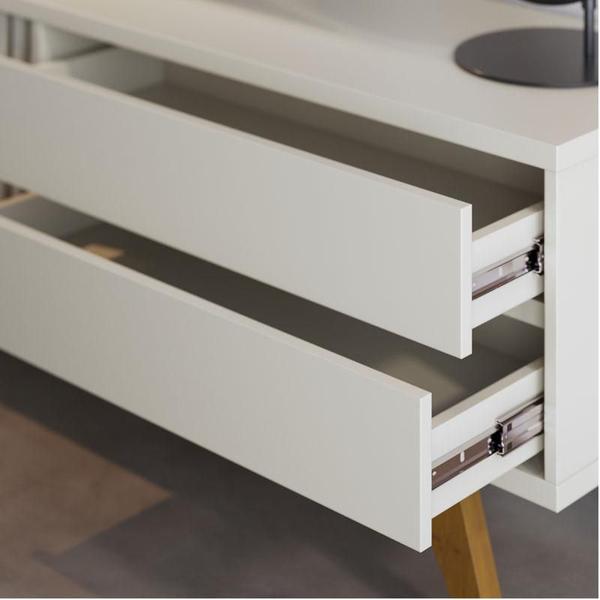 Imagem de Rack Bancada Veneza Off White Matte   Colibri