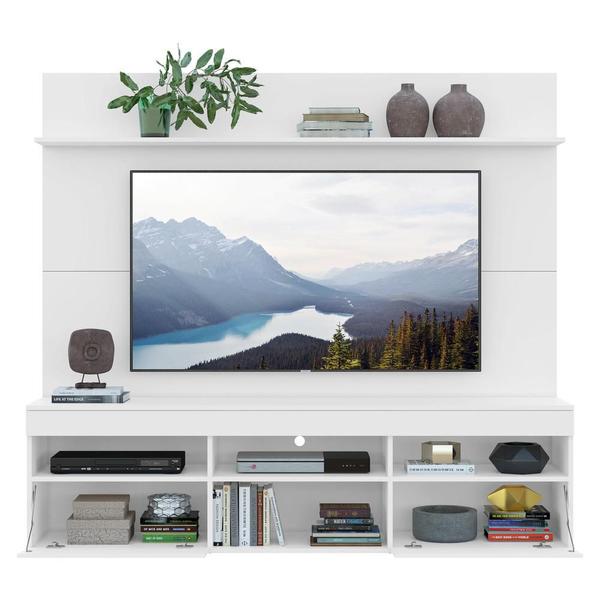 Imagem de Rack com Painel para TV até 65" Multimóveis Madri FG3365 Branco