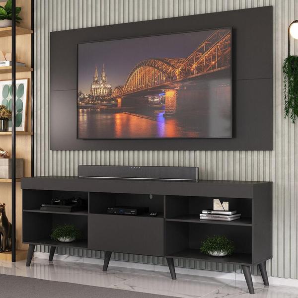 Rack com Painel TV 65" Retrô Flórida Up Multimóveis V1042 Rack com Painel TV 65" Retrô Flórida Up Multimóveis V1042