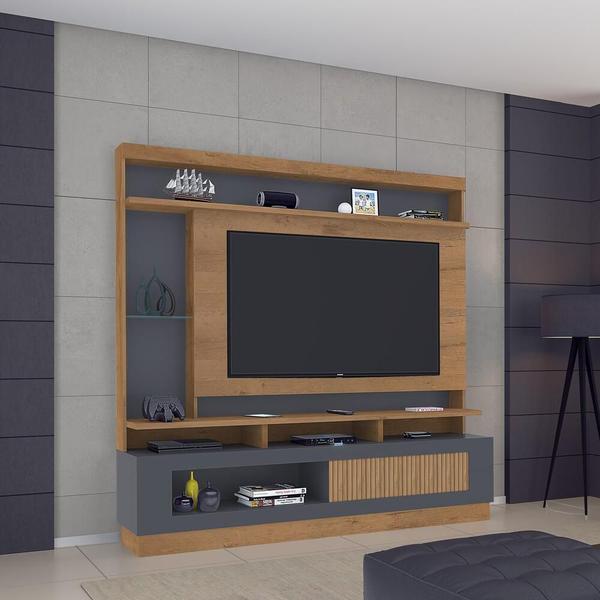 Imagem de Rack com Painel TV até 65" 1 porta Flex Multimóveis CR45213