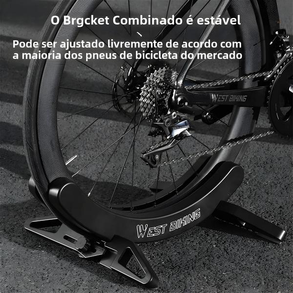 Imagem de Rack De Estacionamento Ajustável Para Bicicleta West Biking, Mtb, Bicicleta De Estrada, Suporte De