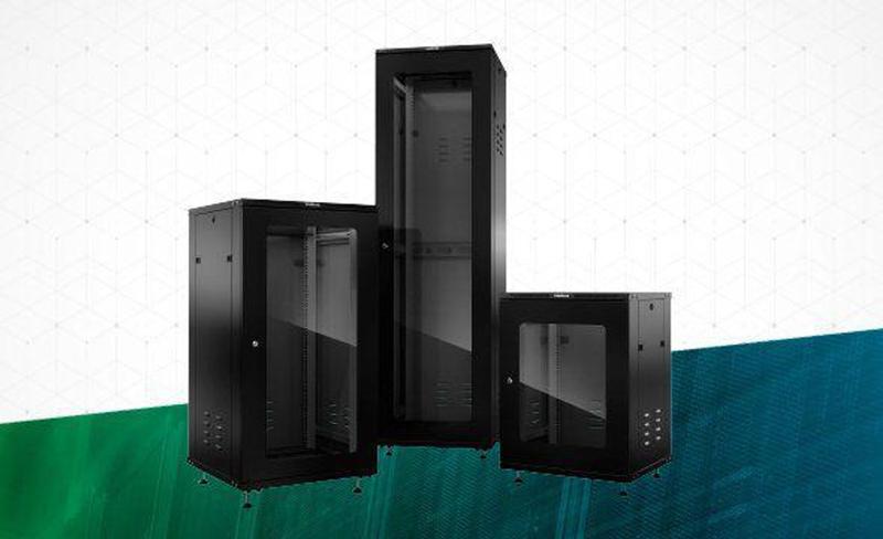 Rack De Piso Desmontavel 16U X 570Mm - Rpd 1657 Intelbras Imagem de Rack De Piso Desmontavel 16U X 570Mm - Rpd 1657 Intelbras