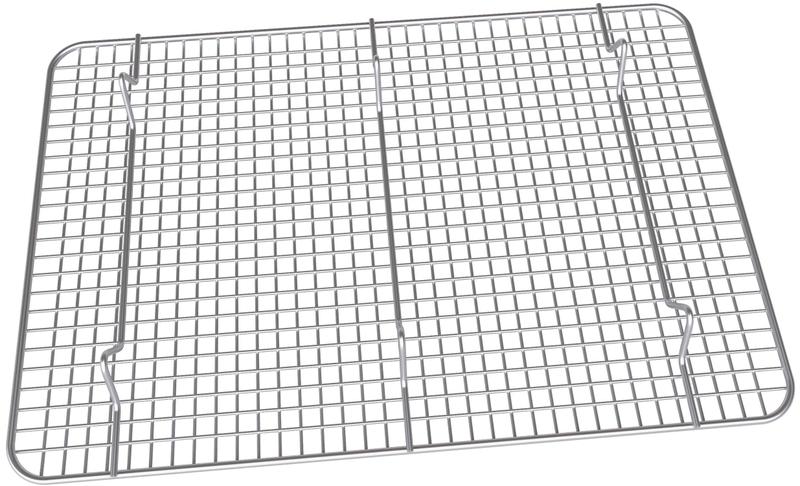 Imagem de Rack de refrigeração Hamilton Housewares em aço inoxidável 10x37,5 cm