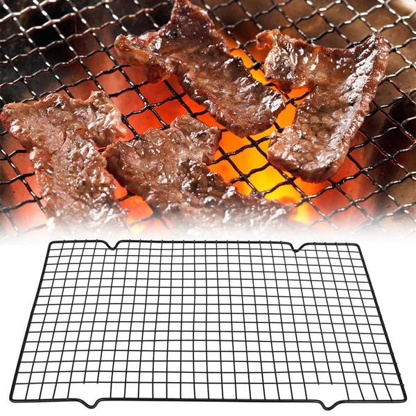 Imagem de Rack de resfriamento Coolbird 40x25 cm BBQ Grill Mesh Metal Black