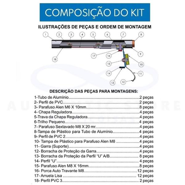 Imagem de Rack De Teto Alumínio Fiesta Rocam 2002 A 2014 Sedan E Hatch