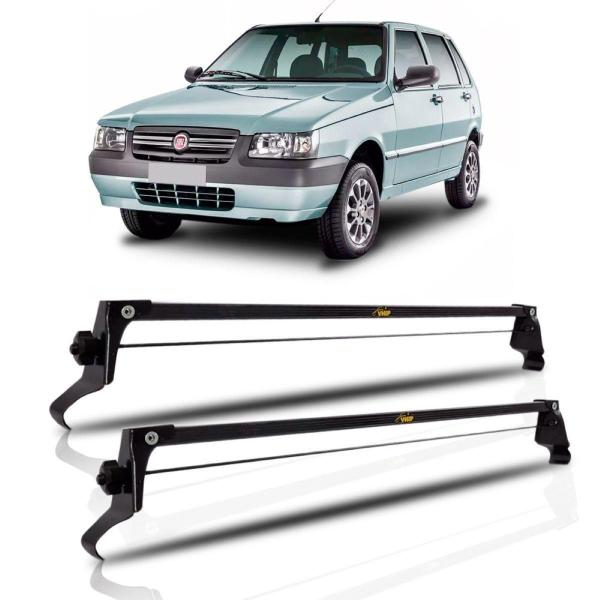 Imagem de Rack De Teto Fiat Uno Mille 4 Portas 1984 À 2013 Bagageiro