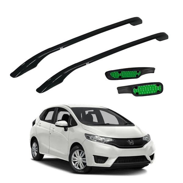 Rack De Teto Honda Fit 2014 2015 2016 2017 2018 a 2020 Preto - VF Imagem de Rack De Teto Honda Fit 2014 2015 2016 2017 2018 a 2020 Preto