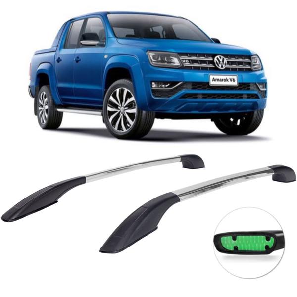 Imagem de Rack de teto longarina anodizada vw amarok