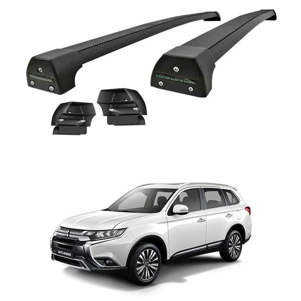 Rack de Teto Mitsubishi Outlander Sport apartir de 2022 com ou sem teto solar Long Life Sport Imagem de Rack de Teto Mitsubishi Outlander Sport apartir de 2022 com ou sem teto solar Long Life Sport