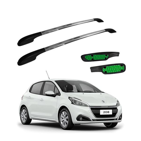 Rack De Teto Peugeot 208 2013 2014 2015 2016 2017 a 2020 - VF Imagem de Rack De Teto Peugeot 208 2013 2014 2015 2016 2017 a 2020