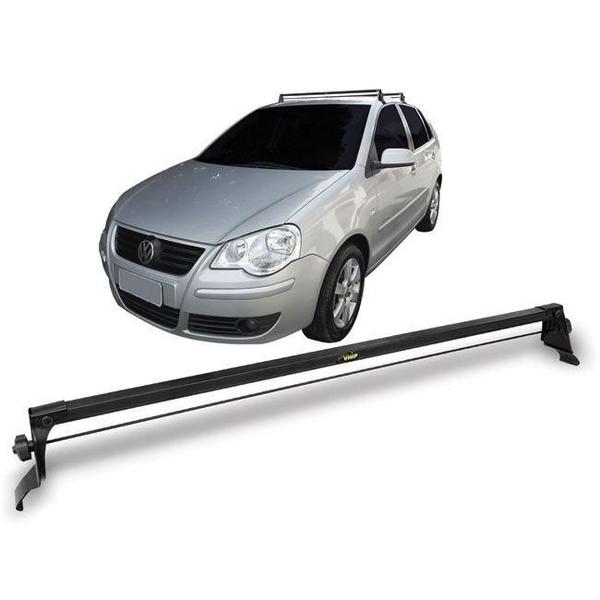 Imagem de Rack de Teto Polo Sedan 05 06 07 08 09 10 11 12 com 4 Portas Preto Aço Vhip