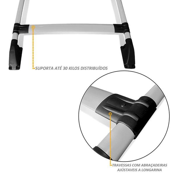 Imagem de Rack De Teto Scenic 2005 2006 2007 2008 2009 2010 Prata