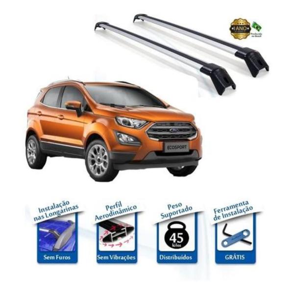 Imagem de Rack de Teto Travessa Ford Ecosport 2013 à 2020 Acoplada