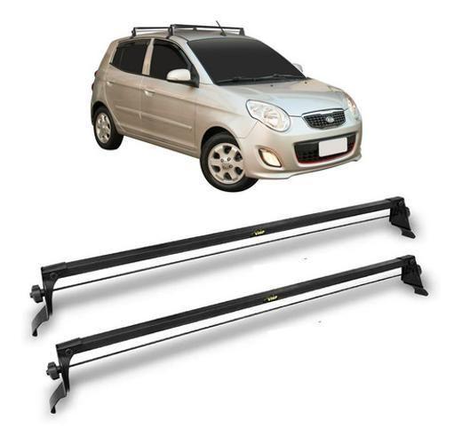 Imagem de Rack De Teto Vhip Bagageiro Kia Picanto 2006 Ate 2011