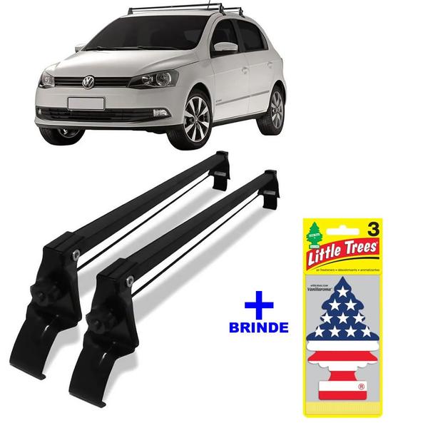 Imagem de Rack de Teto Vw Gol e Voyage G5 G6 G7 4 Portas + Cheirinho