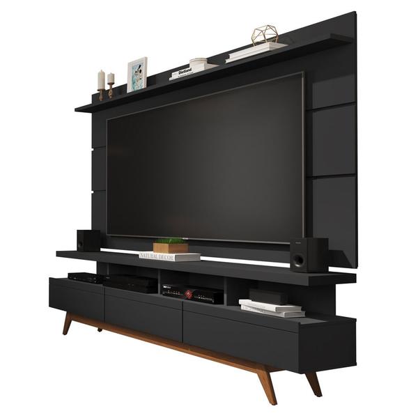 Imagem de Rack e painel vivare wood 1.8 Giga preto