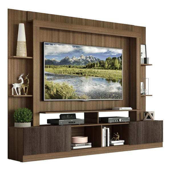 Rack Estante com Painel TV 65" e 2 portas Rio Multimóveis Imagem de Rack Estante com Painel TV 65" e 2 portas Rio Multimóveis