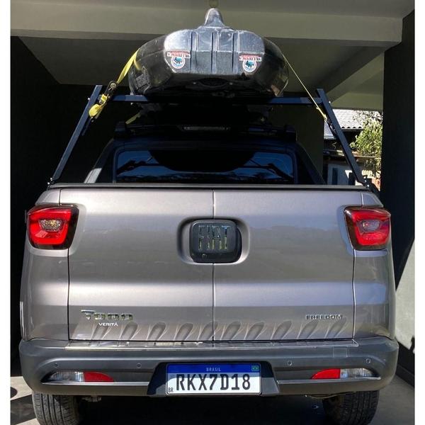 Imagem de Rack Goleira De Caçamba Removível Fiat Strada Adventure