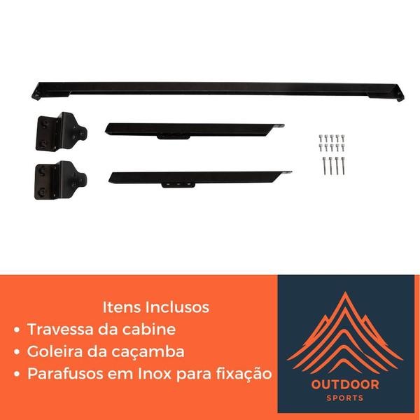 Rack Goleira De Caçamba Removível Renaut Oroch - OUTDOOR Imagem de Rack Goleira De Caçamba Removível Renaut Oroch