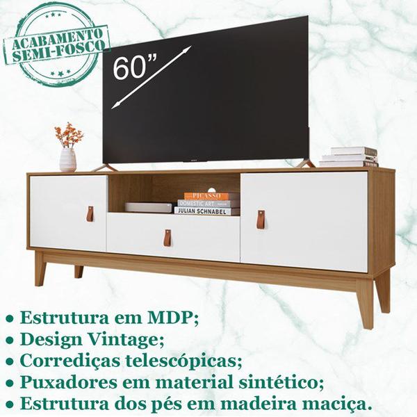 Imagem de Rack Para Sala 160 CM 011096 Cedro Branco DCASA