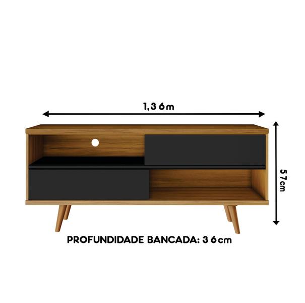 Imagem de Rack para Sala TV até 50" NT1180 Notável Móveis