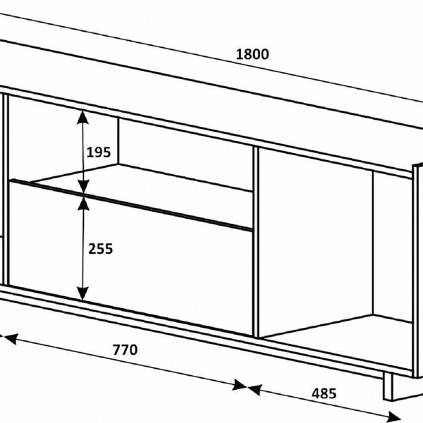 Imagem de Rack para Tv até 55 Polegadas com LED