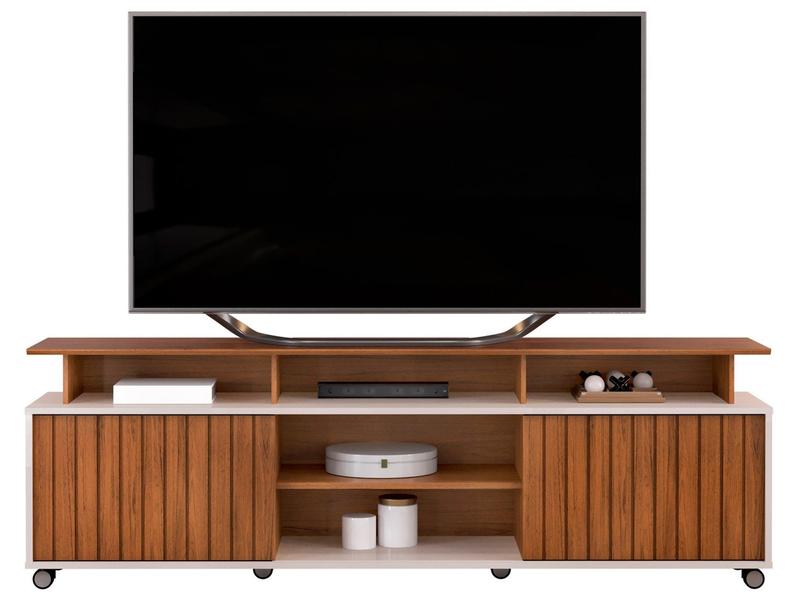 Rack para TV até 70" 2 Portas DJ Móveis Olimpic