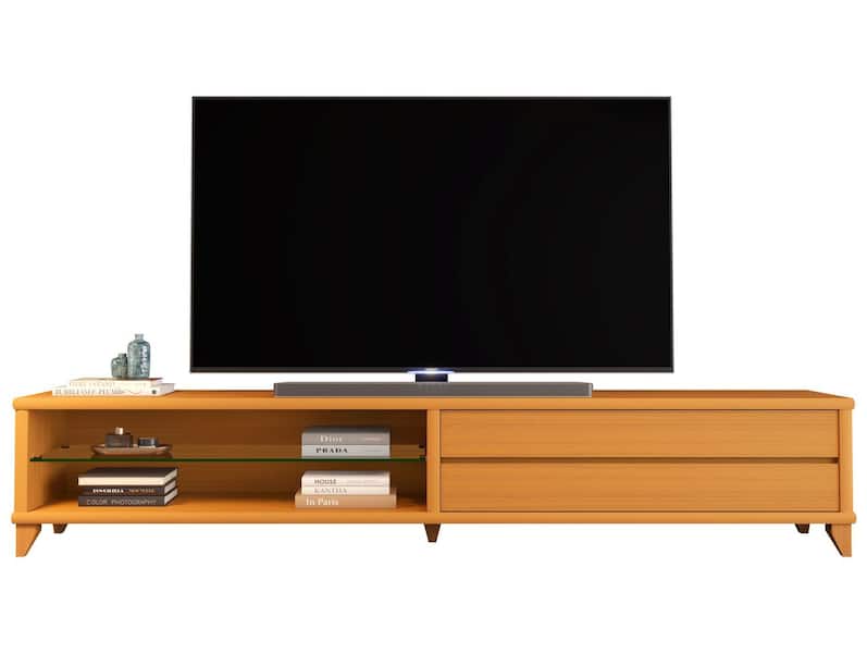 Rack para TV até 85" 2 Gavetas EDN Móveis Eifell 2.6