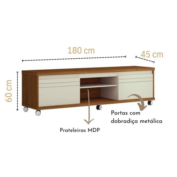 Imagem de Rack para TV de Sala Mirage Giga Moveis