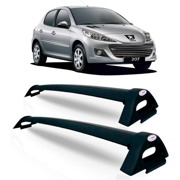 Rack Peugeot 206 207 Hatch 04 Portas Todos Os Anos Preto - SP RACK Imagem de Rack Peugeot 206 207 Hatch 04 Portas Todos Os Anos Preto